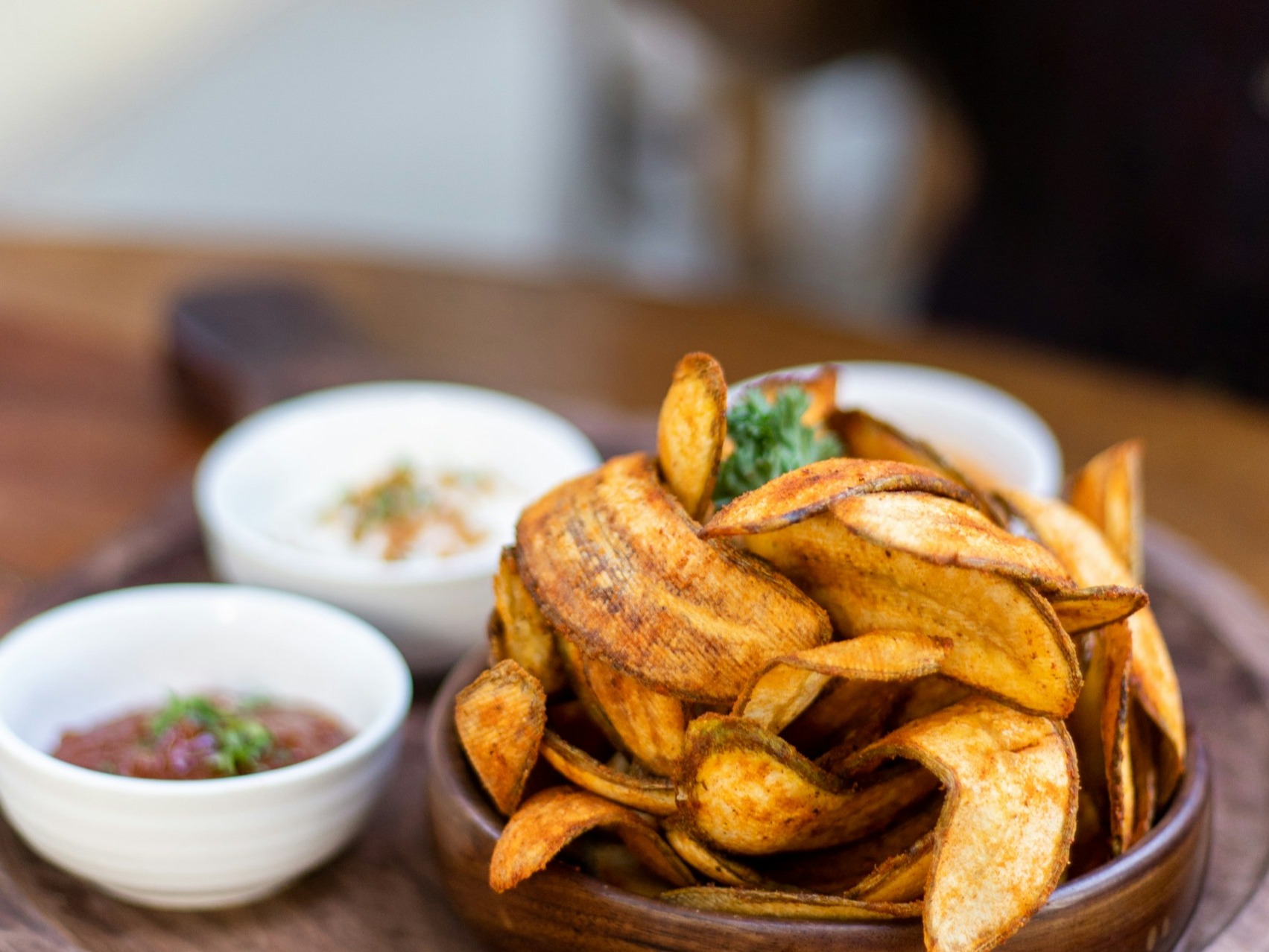 Make spicy banana chips easy at home