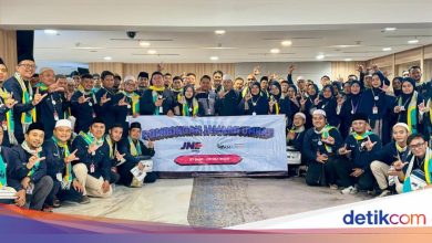 JNE leaves 1.643 employees to execute Umrah