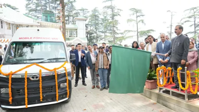 State -of -art mobile forensic vehicle will now reach the place in Himachal, this 65 lakhs vehicle is very special -Himachal Pradesh CM Sukhu launches mobile forensic wagons to increase the legal system