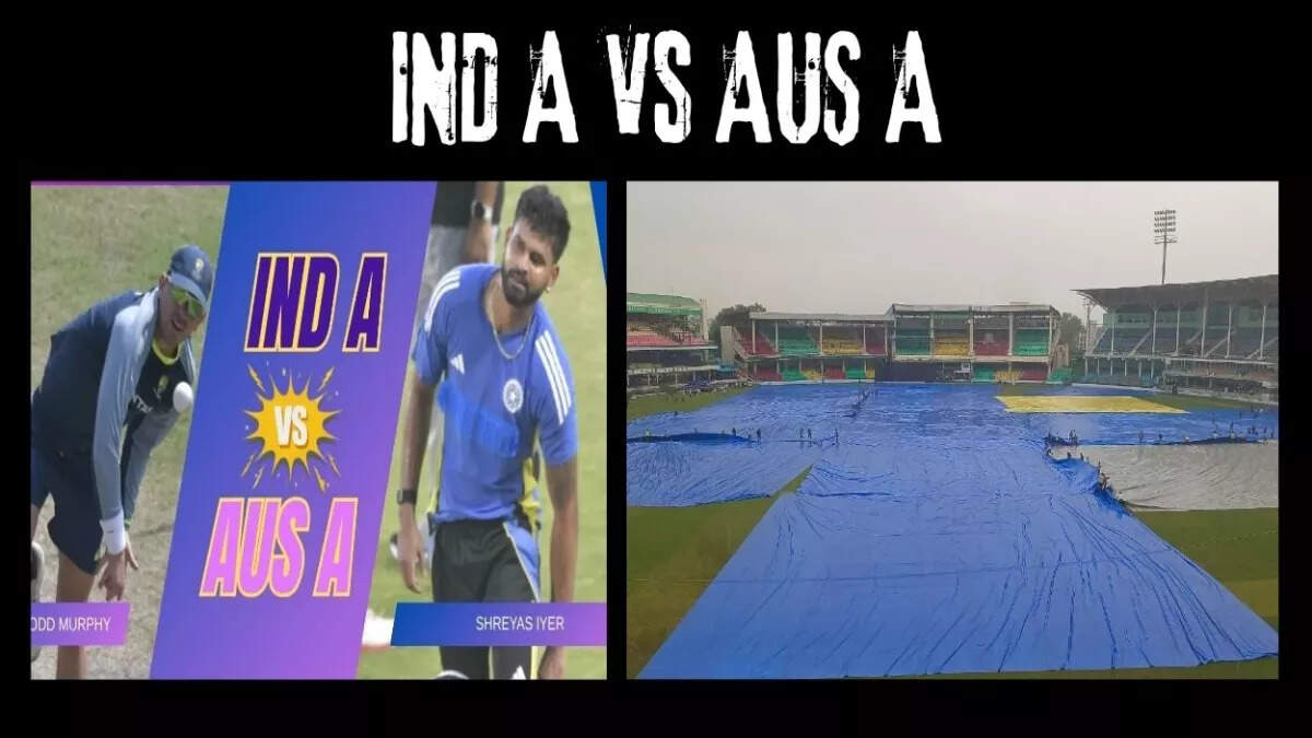 The first match of the ODI series between India A and Australia A in Kanpur today