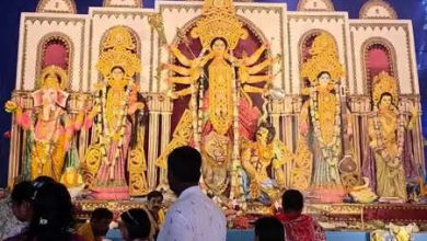 Great enthusiasm in Western Bengals on Mahashtami, crowd met in Puja Pandals