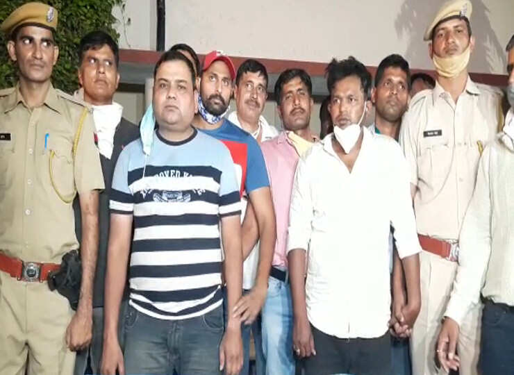 Robbery attempt in Jaipur failed, see police in Manak Chowk arrested three crimes in exclusive footage
