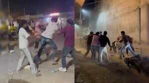 There was a ruckus due to love marriage in Jodhpur, four injured in two sides, the video came out