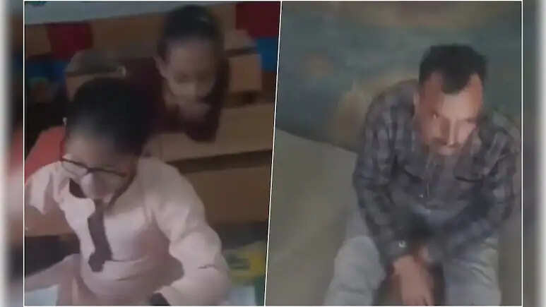 In Himachal Pradesh Mandi, drunken teacher created a stir, classrooms take the exam between children