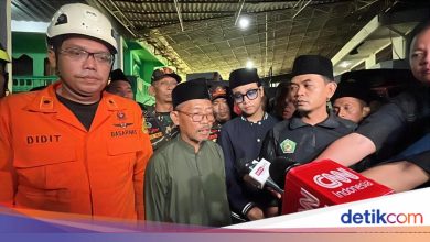 The ruins of the Sidoarjo Islamic boarding school were unstable, the sound panicked