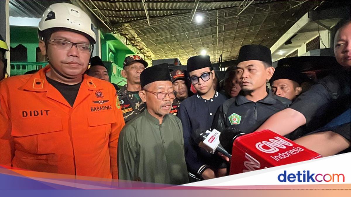 The ruins of the Sidoarjo Islamic boarding school were unstable, the sound panicked