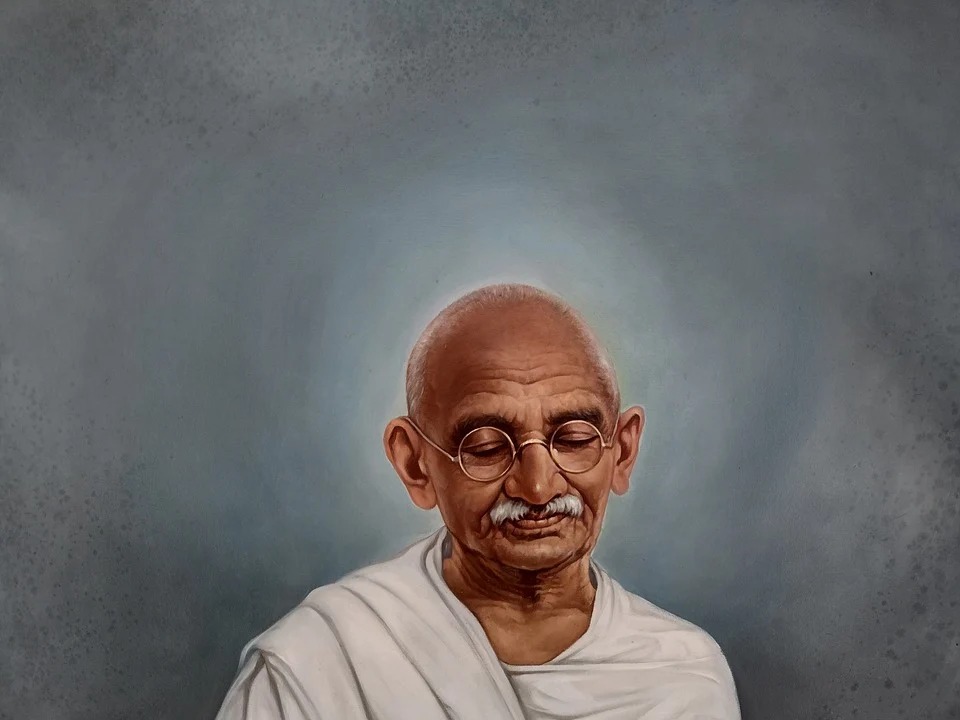 Gandhiji fought with this thinking all the fights!