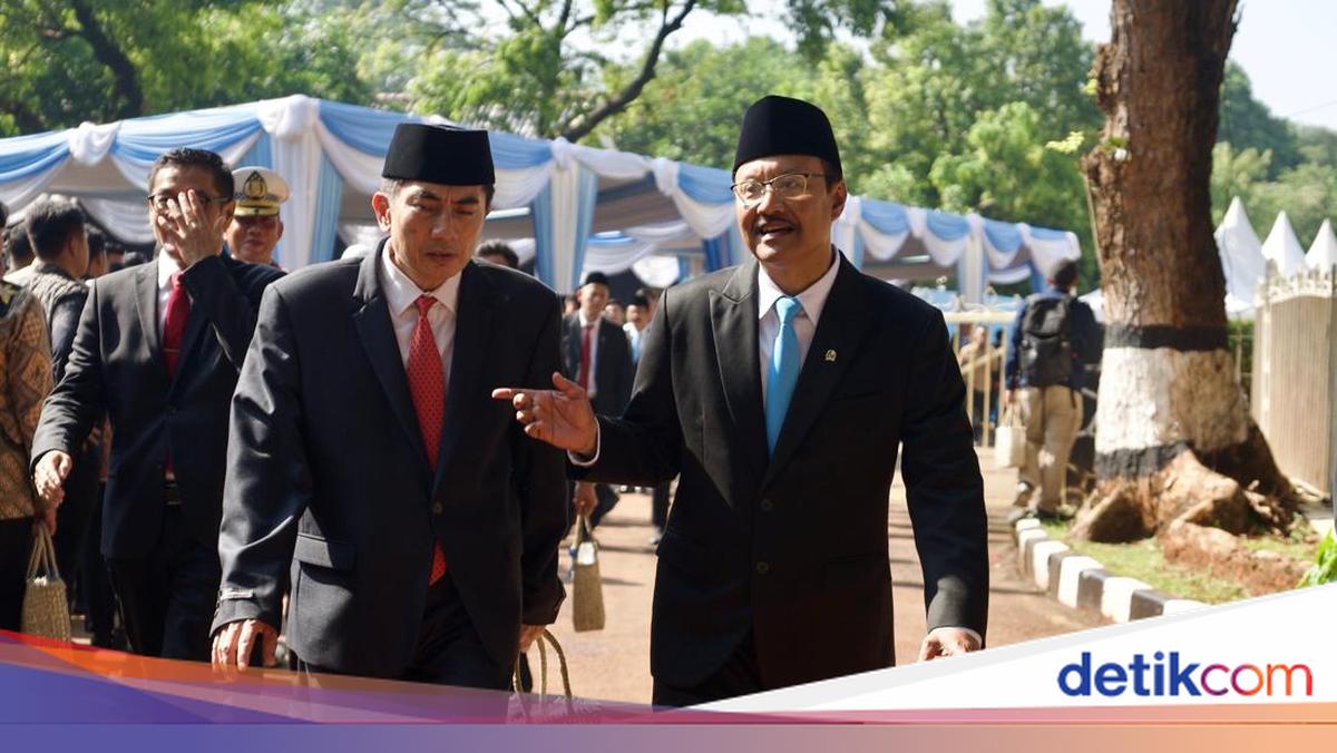 Social Minister and Wamensos attend the Pancasila Power Day ceremony in the crocodile hole