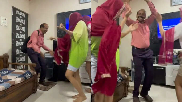 The heart -touched dance video of father and daughters went on social media viral