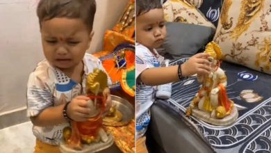 Innocent’s video with Hanuman Ji has become viral on social media, people don’t stop laughing