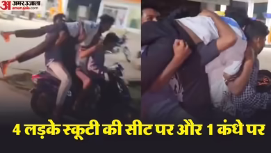 Video of dangerous stunts on the road has become viral on social media, people will be shocked after watching