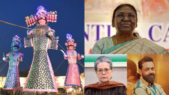 Amrit will fall from Nabhi, blood tears will drip …, President Murmu, Sonia Gandhi and Bobby Deol will do Ravana Dahan -NCR president to shoot the Arrow on Vijayadasami