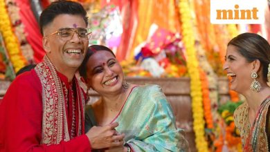 From Jaya Bachchan, Karan Johar to Priyanka Chopra-Celebs Grace Mukerji-Kajol family’s Durga Puja Pandal | In photos