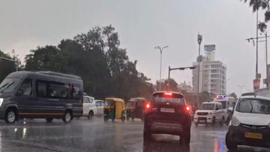After the monsoon in Jaipur, heavy rain, roads became river, trapped in city