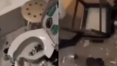 Smartphone poisoning is threatened for the 12-year-old child, destroyed home