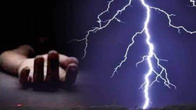 Celestial Lightning -Destruction in the Bark police station, two youths dead, three goats also scorched