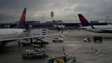 Two Delta jets, full of passengers, clash at Laguardia Airport in New York; one injured