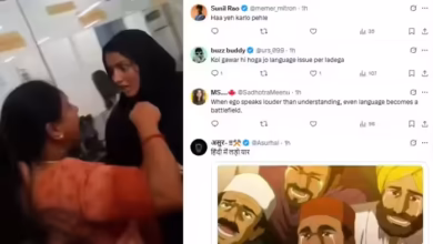 ‘Tu Hindi Bol, Tu Kannada Bol …’ Mahabharata broke out between two women about the language, on social media Golf