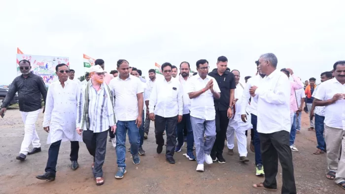 The Congress’s ‘Odisha Padayatra on Gandhi Path’ starts from Malkangiri, target to reach 314 blocks in a year – the congress launches Gandhi Path Par Odisha Padyatra of Malkangiri