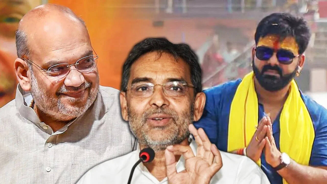 Pawan Singh’s political activism fast, meet Upendra Kushwaha and Amit Shah, discussion of the disputed elections from ARA strengthened