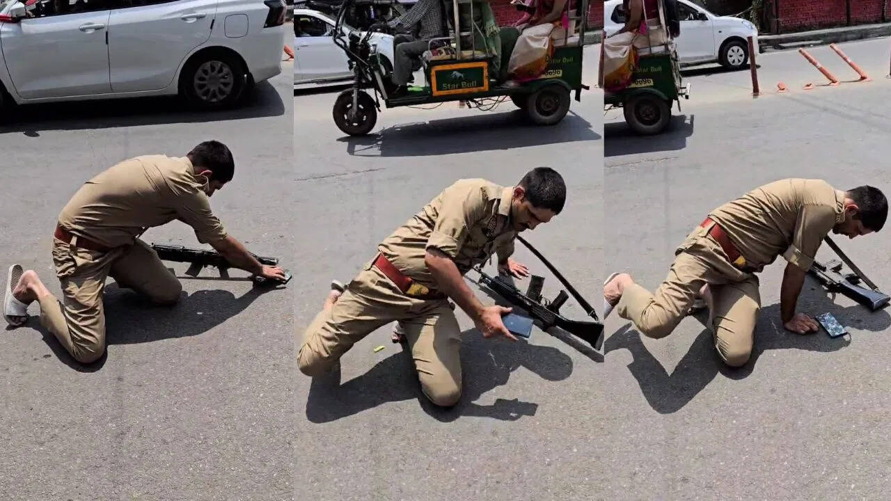 Video of drunk soldier viral on social media, Up Police Gritty