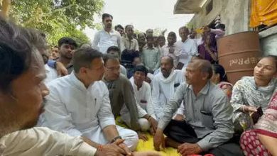 Khandwa Road Accident: Jeetu Patwari meets victim families, demands for one crore -aid amount