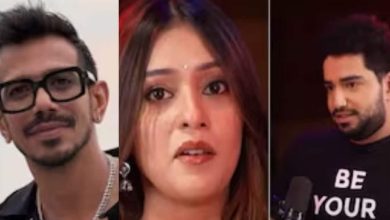 Time Raina tied Dhanashree Verma, jokes with RJ Mahvash, Yuzvendra Chahal responded