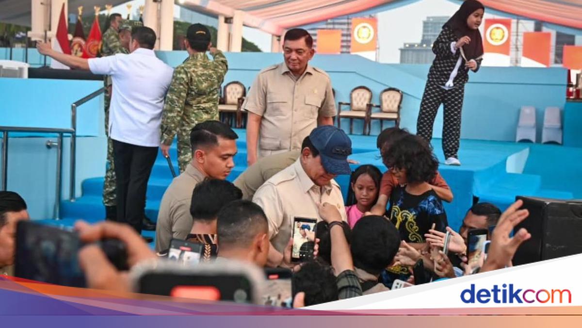 Prabowo assesses the preparation of the 80th anniversary of the TNI best year in Monas