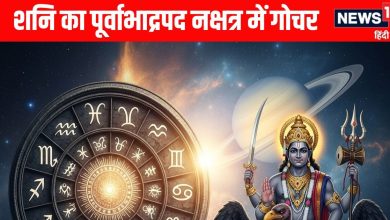 Shani Nakshatra Parivartan 2025: After 27 years, Saturn’s Purvabhadrapada Nakshatra will experience problems, including transport, fish including fish and will increase money