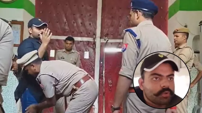 Such a photo of Ali Ahmed came to light as soon as he reached the jail … officer stunned by the allegation of former IPS -Ali Ahmed -Junkket video riot to Atique Ahmeds Sons Jail Search Video Leakededed