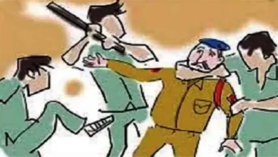 Muzaffarpur News: Collision between two groups in orchestra, addicts attacked Dial 112 Police Team