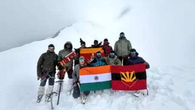 Nagaland: Indian Army raised tricolor, courage and tolerance on the mountain gorichen