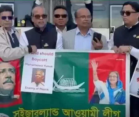 Awami League protests in Geneva, vote voting against human rights violations in Bangladesh