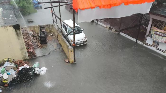 Weather update: Overnight storms in Saran, water entered people’s homes – heavy rain anger torrentiial rain disrupted life in the Saran district