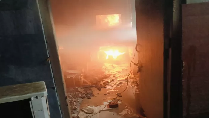 Brand in the lab of Kashi Hindu University in Varanasi, Fire Brigade Controls – Brand on Banaras Hindu University Bhu Lab in Varanasi