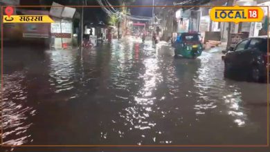 Saharsa rains today: Saharsa drowned in a few hours of rain, open municipal corporation, filled water on the street, people got upset