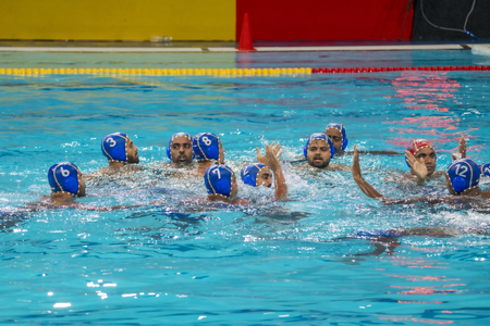Indian team stumbled in the initial water polo matches of the Asian aquatic Championship