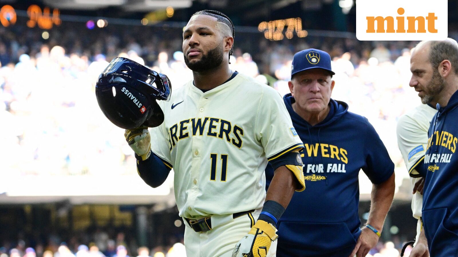 Brewers vs Cubs: Jackson Chourio leaves a match with an injury after claiming historic three strokes in two MLB -Season