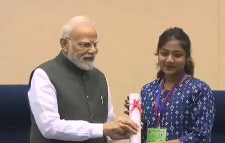Madhya Pradesh: Betul’s ITI student Trisha Tawde found national achievement under PM-Setu Yojana, Premier Modi honored