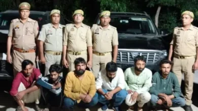 Two crore robbery of Gujarat Company, arrested six offenses; Rumoranted bikes and cell phones of looted amount – Gujarat Company Robbery who defeated Rs 1 Crore by Firozabad police have arrested six