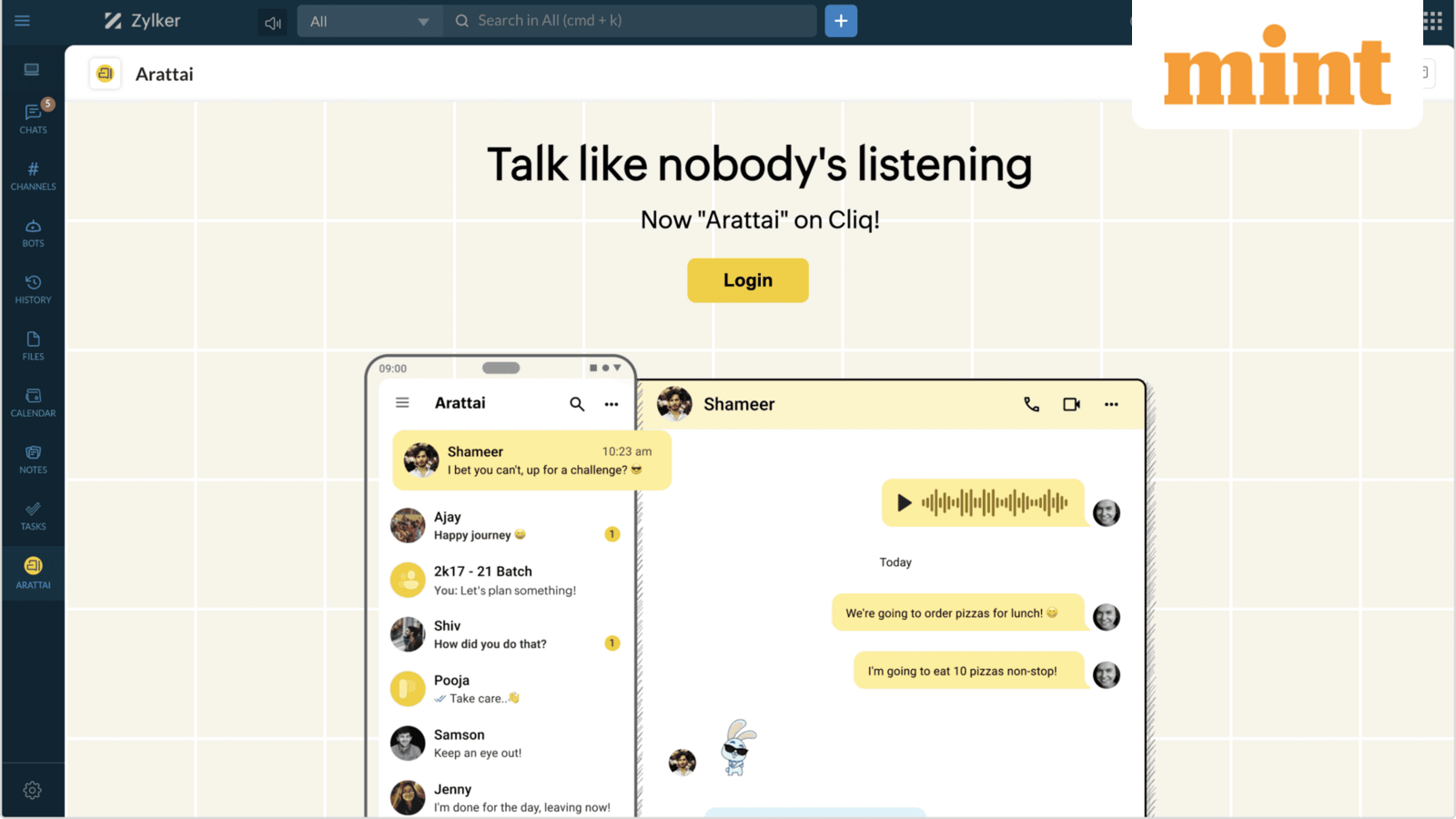 What Arattai, Zoho’s homemade messages -App offers: key features, how to download, the top questions