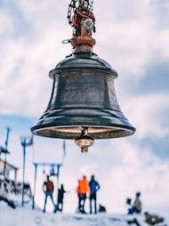Why is the bell in the temple?