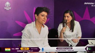 Sana Mir continues in the World Cup World Cup with the Indian Mithali Raj, Anjum Chopra despite ‘Azad Kashmir’ comment