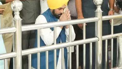 Punjab: Cm Bhagwant Mann prayed in Shri Anandpur Sahib, prayer for happiness and peace