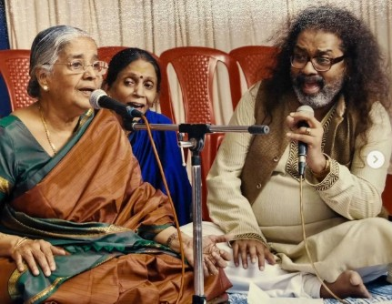 Hariharan shared an emotional message shared on the 91st birthday of Maa Alamelu Mani