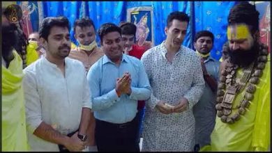 Actor Sudhanshu Pandey met Premanand Maharaj during Vrindavan visit