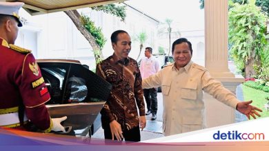 Open the palace about the meeting of Prabowo and Jokowi