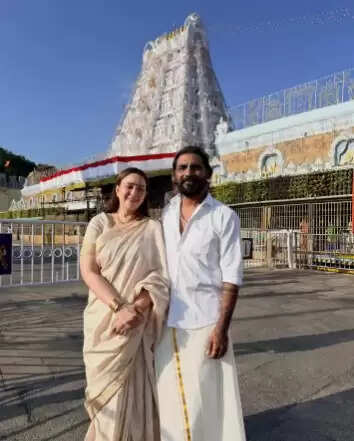 Remo d’ouza and wife Legel Darshan Tirupati Balaji shared a photo on Instagram