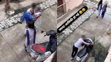 Gen-Z kids went from school viral, with bucket water stopped