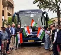 Indian research journey will go through 29 educational institutions in 7 states, including IIT-IIM